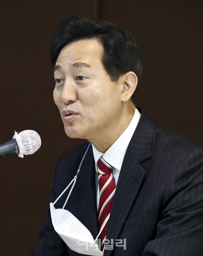 오세훈 후보, 한국여성단체협의회 간담회                                                                                                                                                            