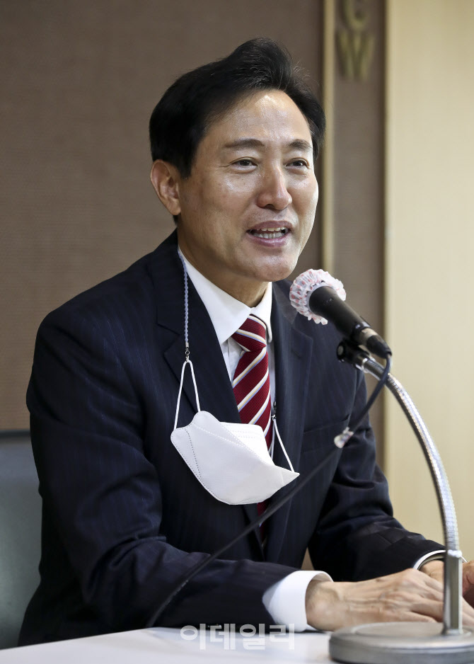 한국여성단체협의회 만난 오세훈 예비후보                                                                                                                                                           