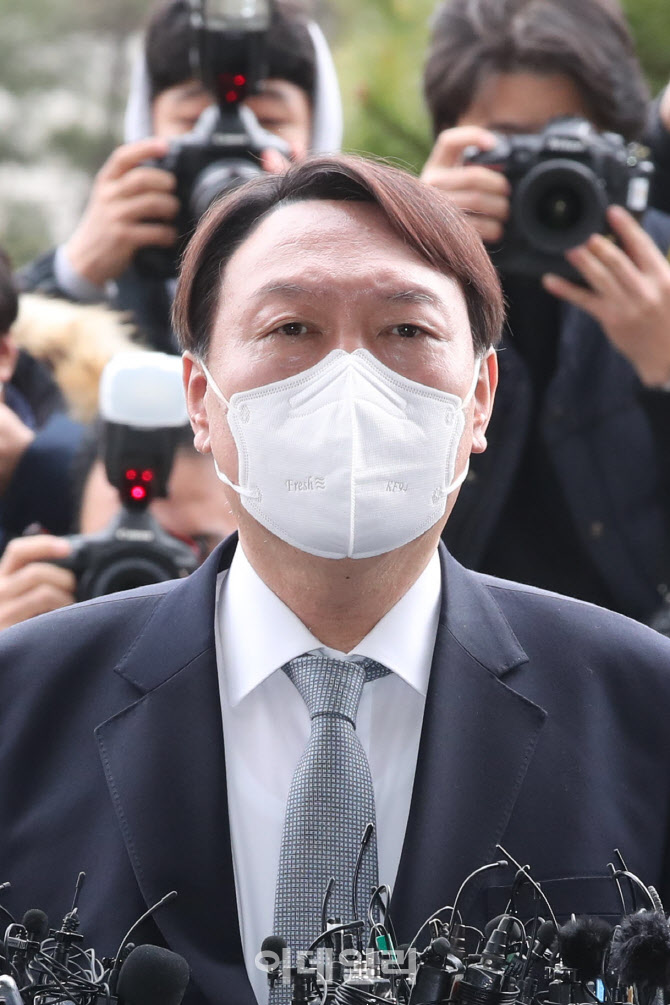 발언하는 윤석열 검찰총장                                                                                                                                                                          