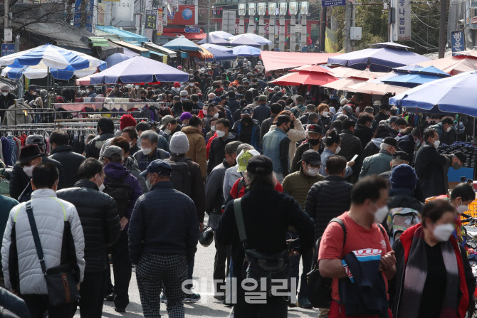 날씨 풀린 주말, 이동량 증가                                                                                                                                                                       