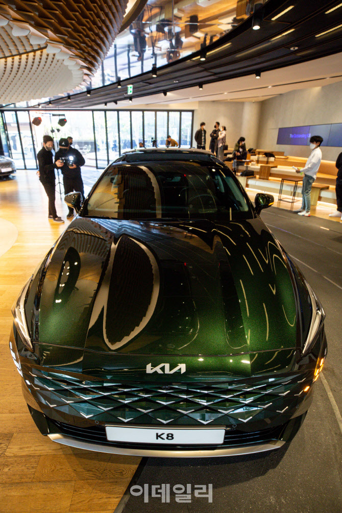 기아 고품격 세단 K8 출시                                                                                                                                                                          