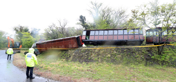  제주 에코랜드 열차 전도 사고                                                                                                                                                                     