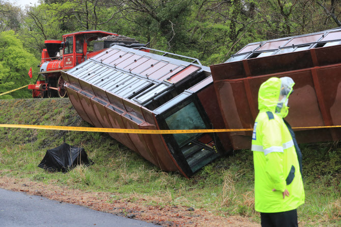  제주 에코랜드 열차 전도 사고                                                                                                                                                                     