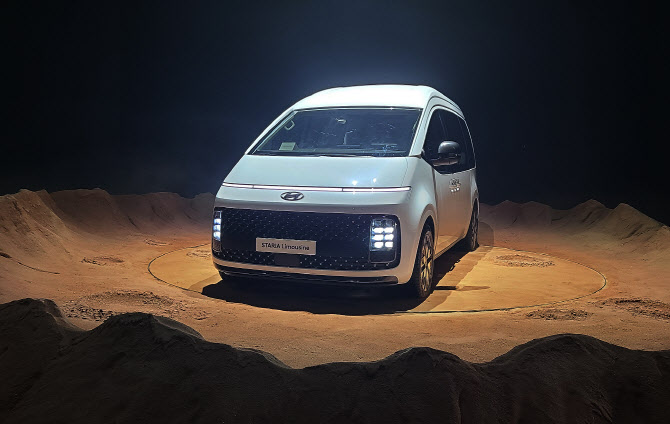 현대차의 새로운 다목적 차량 '스타리아'                                                                                                                                                        