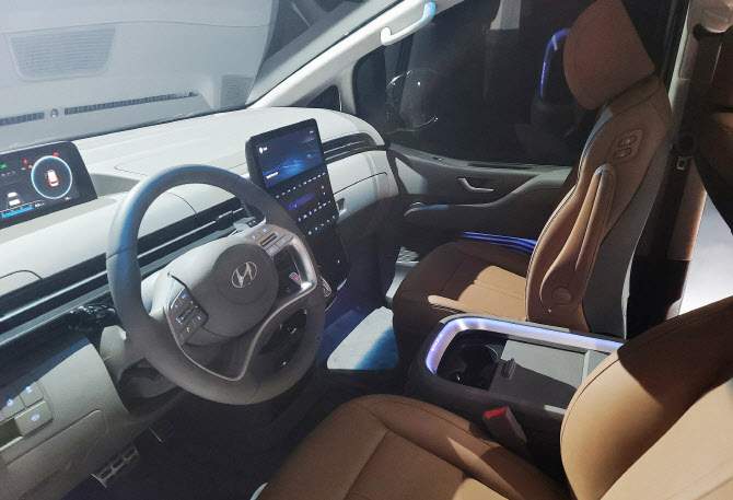 현대차 '스타리아' 내부는 어떨까?                                                                                                                                                              