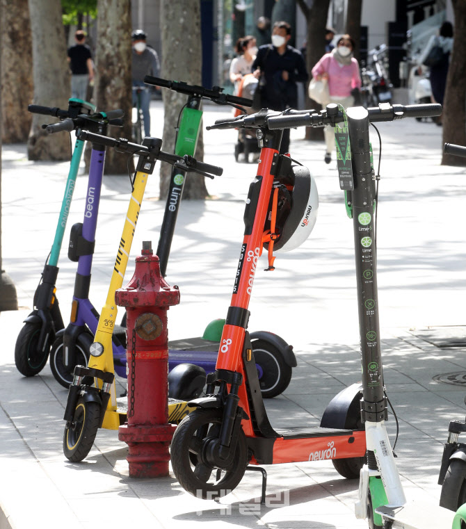 내일부터 면허 있어야 전동 킥보드 운전                                                                                                                                                             