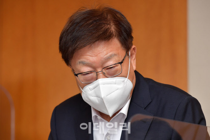  부산엑스포 유치 간담회 인사말하는 김영주 위원장                                                                                                                                                  