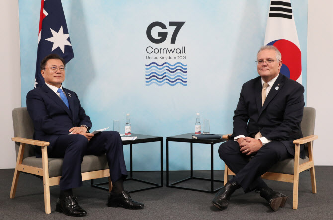  한- 호주 양자회담                                                                                                                                                                                