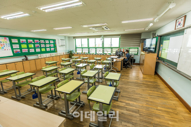 [포토]사회적 거리두기 4단계 격상에…수도권 학교 오늘부터 전면 원격수업