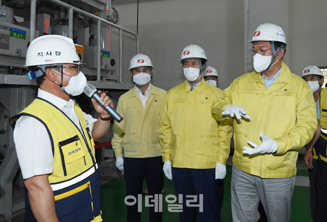 송영길 대표, '한국전력 신양재변전소 현장 방문'                                                                                                                                          