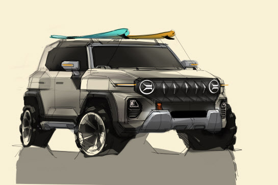쌍용차, 차세대 SUV 'KR10' 디자인 공개‥무쏘 부활 예고 - Vimarsana News