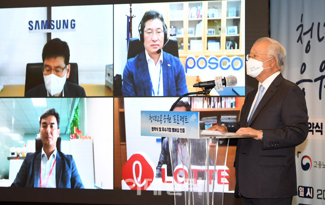 인사말하는 손경식 경총 회장                                                                                                                                                                       