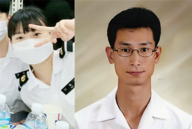 '천안함 용사' 딸 김해나, 아빠 따라 해군 제복 입는다 - Vimarsana News