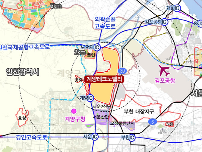 공항 주민불편, 계양·대장신도시 통합도시계획 필요”