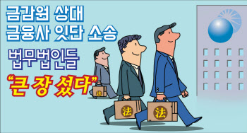 금감원 상대 금융사 잇단 소송…법무법인들 “큰 장 섰다”