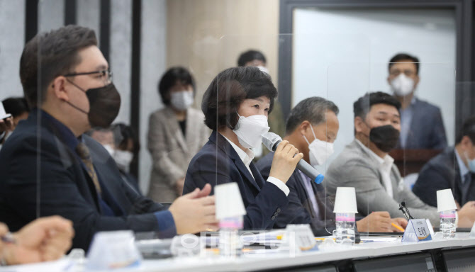 오세희 소상공인연합회장, 소상공인·자영업자 간담회에서 발언                                                                                                                                       