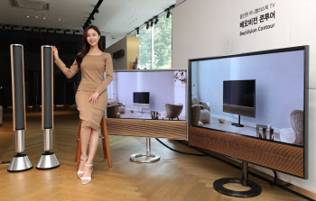 뱅앤올룹슨, '베오비전 콘투어' 4K OLED TV 출시