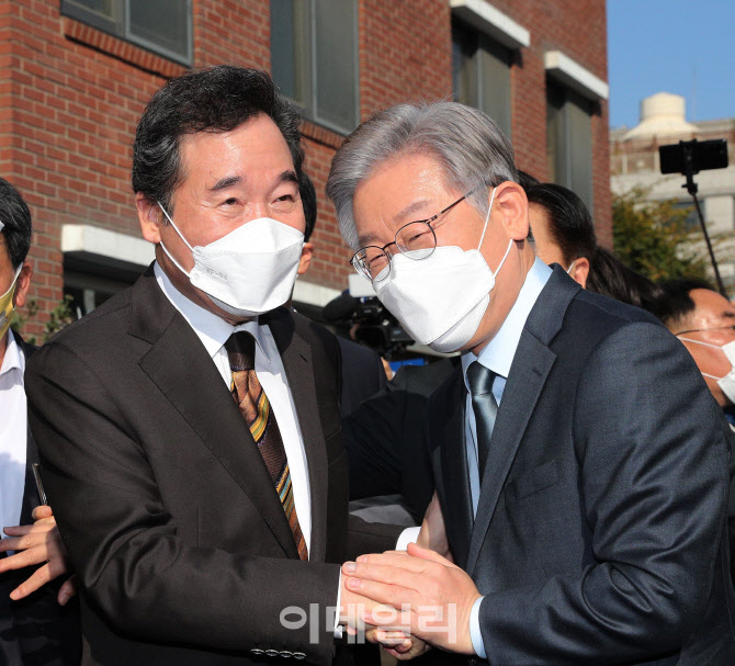 이재명 요청에 이낙연 "선대위 상임고문 수락...정권 재창출 노력"                                                                                                                          