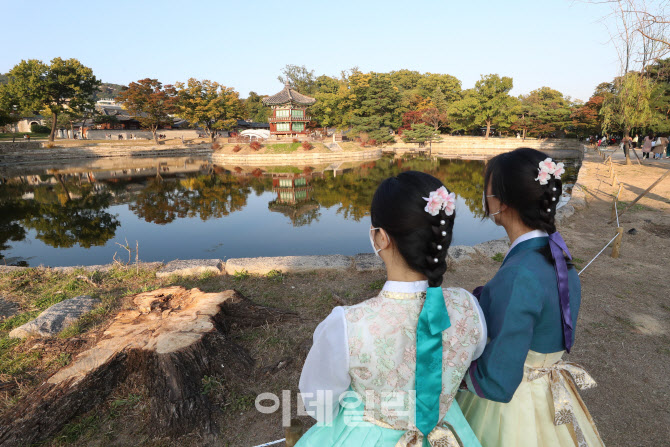 경복궁 '향원정' 새단장                                                                                                                                                                  