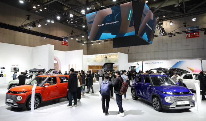  2021 서울모빌리티쇼 개막                                                                                                                                                                         