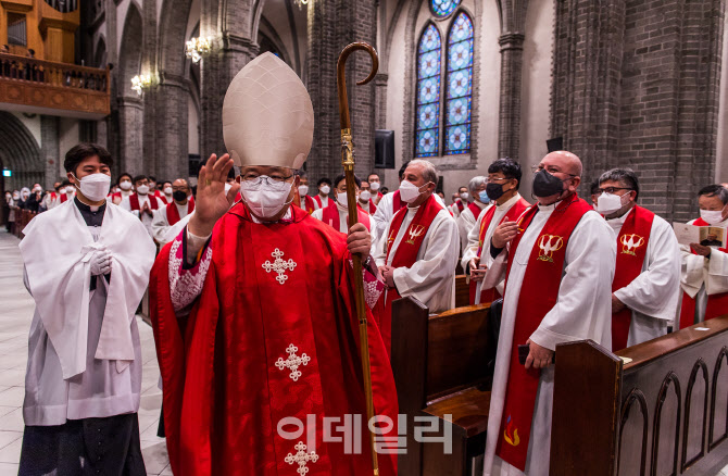 염수정 추기경, '이임 감사 미사'                                                                                                                                                         