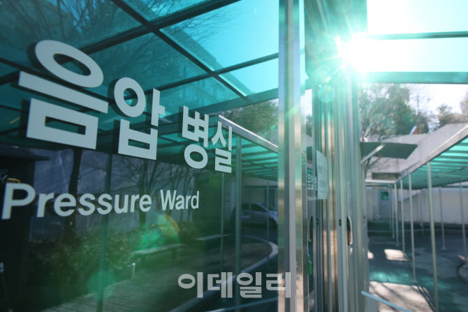 '위중증 비상' 코로나19 이동형 음압병실                                                                                                                                                  