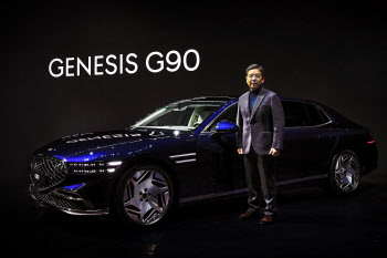 "글로벌 2만대 판매 목표"…제네시스, G90 이달부터 인도 시작