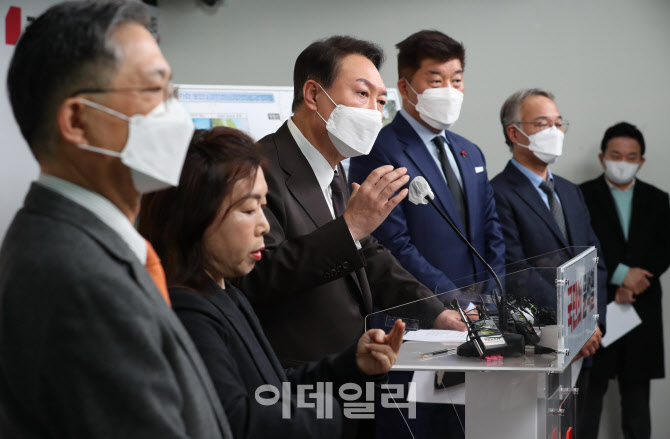 윤석열, 서울시 관련 정책공약 발표                                                                                                                                                                 