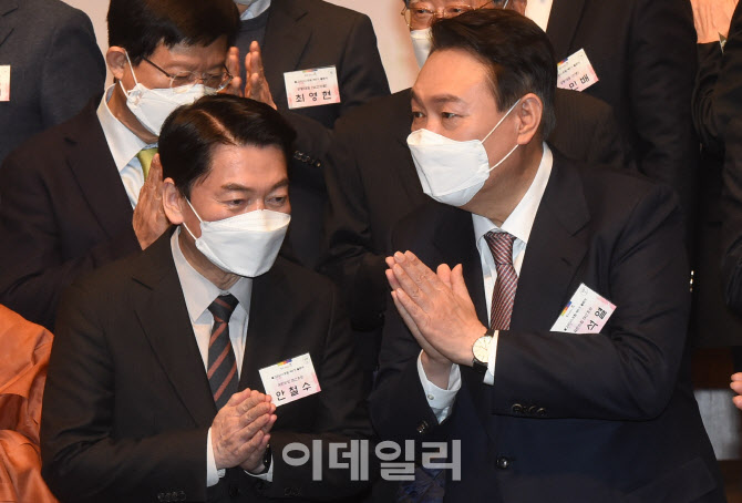 윤석열-안철수, '불심잡기'                                                                                                                                                               