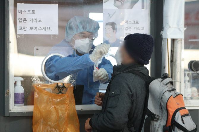 강추위에도 최선 다하는 의료진                                                                                                                                                                           