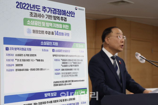 홍남기 "국회, 정부 추경규모·내용 최대한 존중해달라"                                                                                                                                    