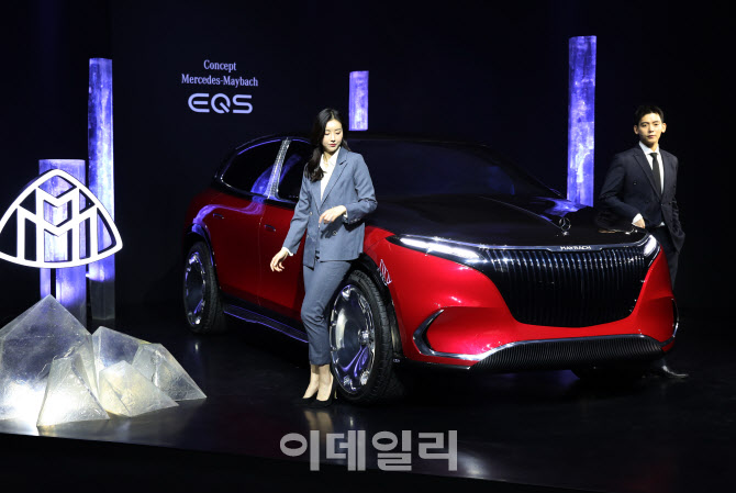  메르세데스-마이바흐 럭셔리 순수 전기차                                                                                                                                                           