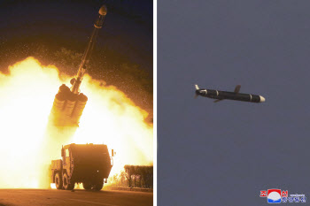 북한, 이번엔 신형 순항미사일 발사…무력시위 질주(종합)