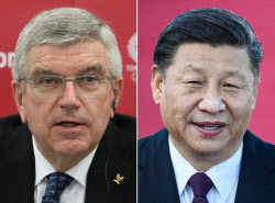 시진핑, 바흐 IOC위원장 만나…14개월만에 외빈과 회동