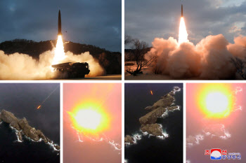 북한 "장거리순항미사일·전술유도탄 시험발사 성공"