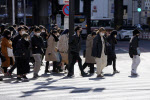 일본 하루 확진자만 6만8000명…대유행 지속