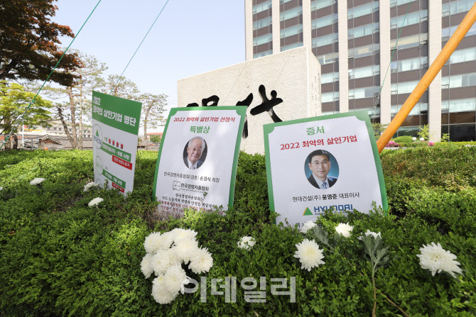 포토] 최악 살인기업 선정