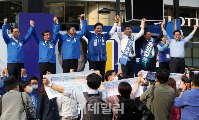  송영길, 노원구 집중유세                                                                                                                                                                          