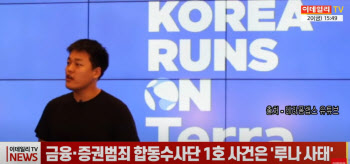 (영상)금융·증권범죄 합동수사단 1호 사건은 '루나 사태'