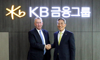 KB금융, 미국 제퍼리스그룹과 글로벌 파트너십 강화
