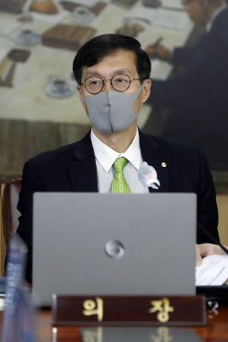 [포토]한국은행 금통위 참석한 이창용 총재                                                                                                                                                                