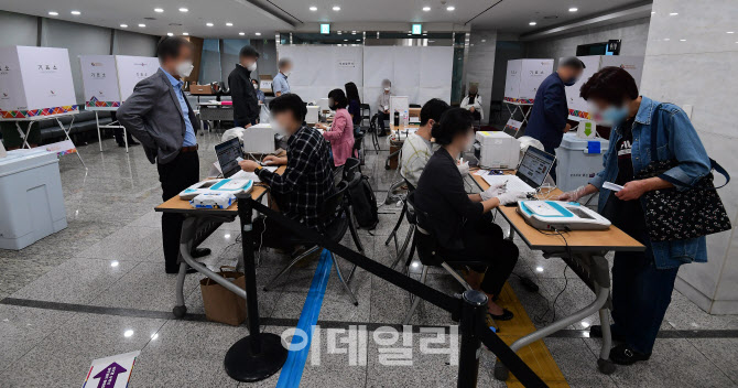 지방선거 사전투표, 투표 전 본인확인                                                                                                                                                               
