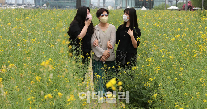 '유채꽃과 함께'                                                                                                                                                                         