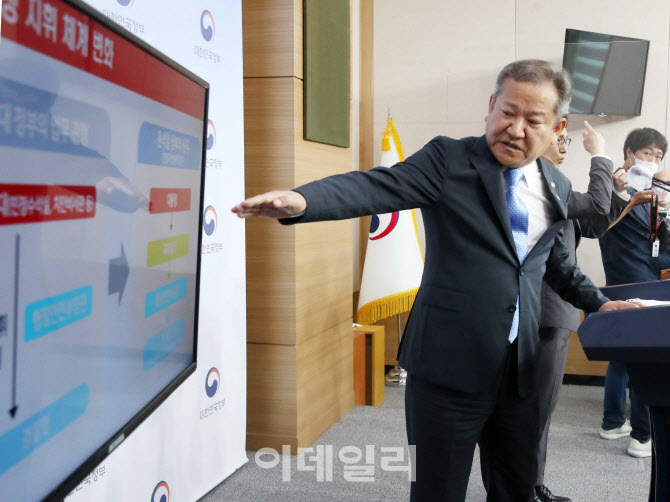  '경찰업무조직 신설' 행안부장관                                                                                                                                                         