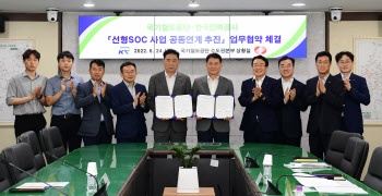 철도길 따라 송·배전망…한전-철도공단, SOC 건설 협력 업무협약