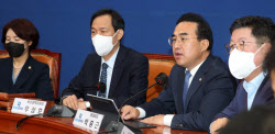 [포토]민주당 비대위, '발언하는 박홍근'                                                                                                                                                        