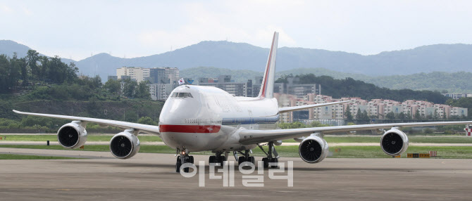 공군1호기 착륙                                                                                                                                                                                    