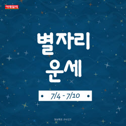[카드뉴스]2022년 7월 첫째 주 ‘별자리 운세’