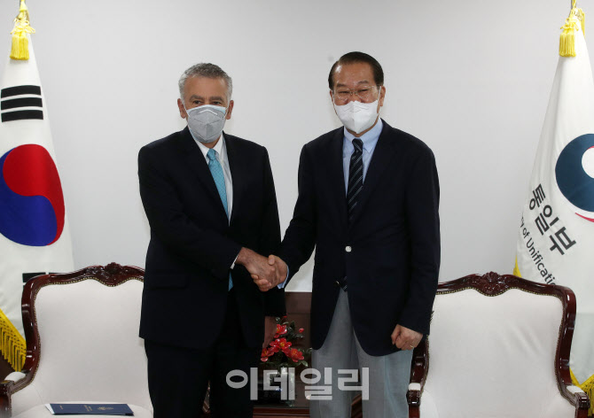  통일부 장관-주한미국대사 면담                                                                                                                                                                    