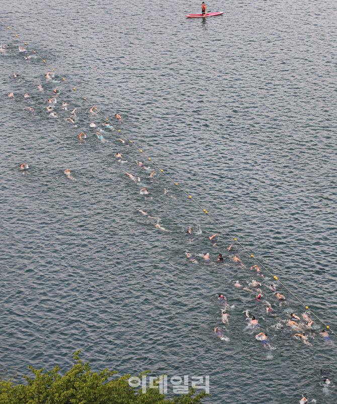 석촌호수에서 펼쳐진 롯데 Oe 레이스                                                                                                                                                                